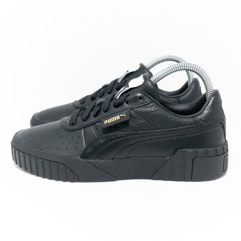 NEW Puma Cali Triple Black Sneaker